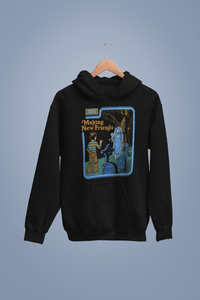 Thumbnail for Steven Rhodes Making New Friends Back Printed Unisex Hoodie 8Ball