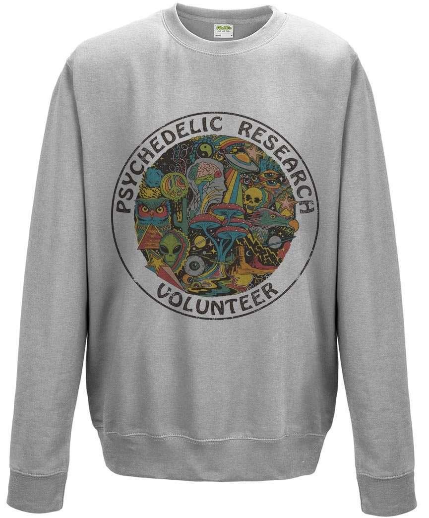 Steven Rhodes Psychedelic Research Volunteer Sweatshirt For Men and Women 8Ball