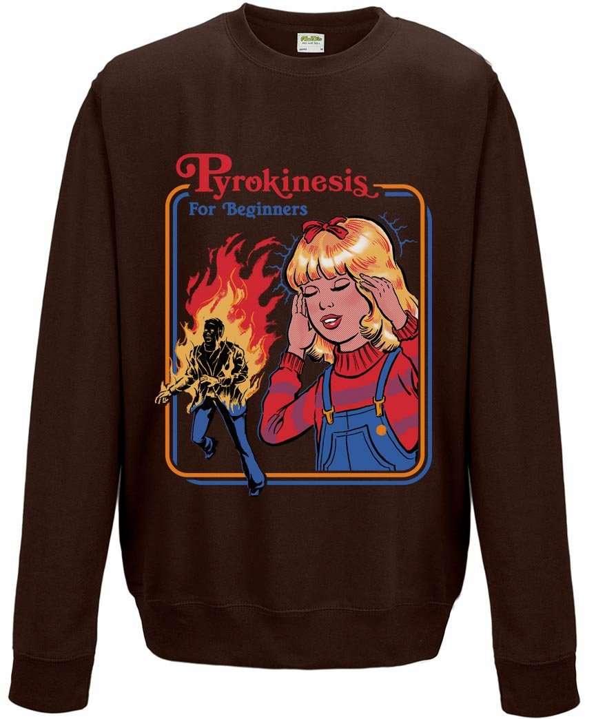 Steven Rhodes Pyrokinesis For Beginners Graphic Sweatshirt 8Ball