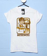 Thumbnail for Steven Rhodes Retro Science Womens T-Shirt 8Ball