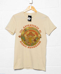 Thumbnail for Steven Rhodes The Adventures of Magic Mushroom Mens T-Shirt 8Ball
