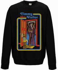 Thumbnail for Steven Rhodes Timmy Has A Visitor Graphic Sweatshirt 8Ball