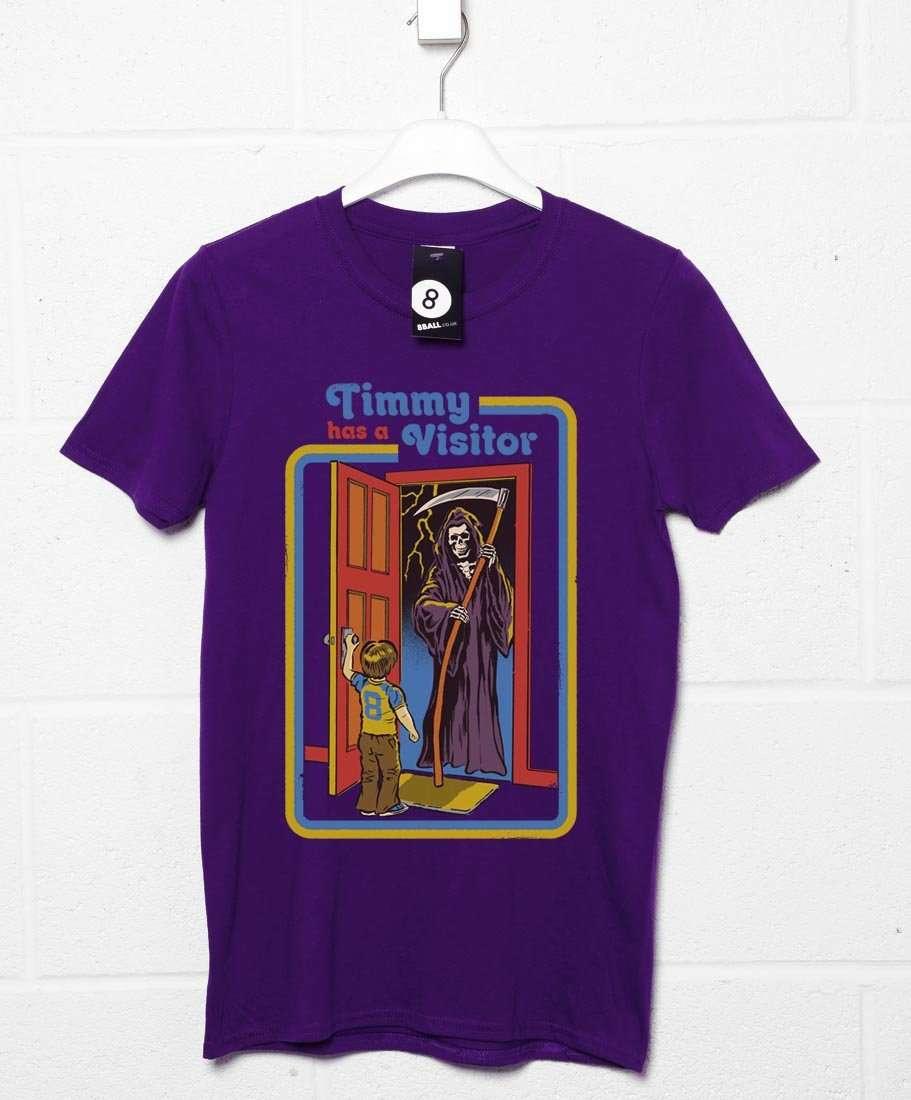 Steven Rhodes Timmy Has A Visitor Graphic T-Shirt For Men 8Ball