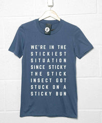 Thumbnail for Sticky Situation Mens Graphic T-Shirt 8Ball