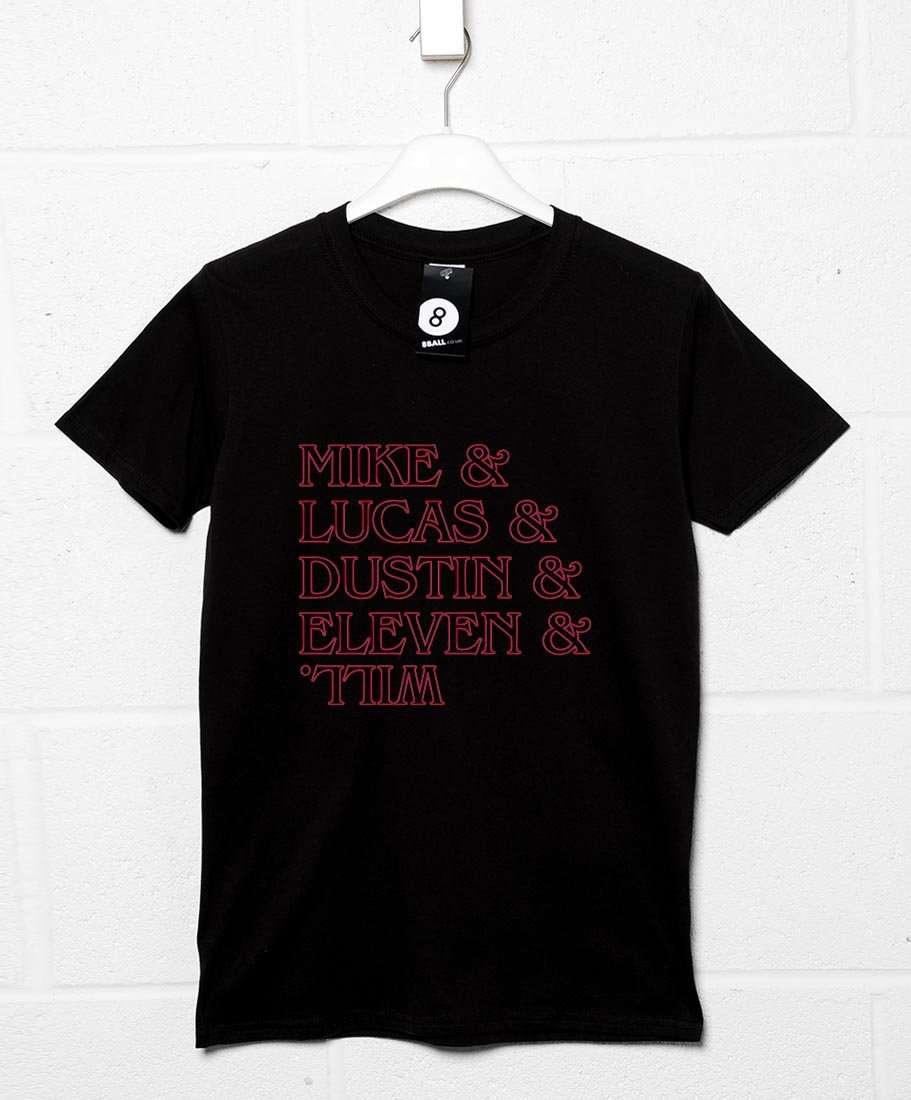 Stranger Names Unisex T-Shirt For Men And Women 8Ball