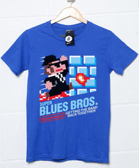 Thumbnail for Super Blues Bros Graphic T-Shirt For Men 8Ball