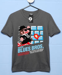 Thumbnail for Super Blues Bros Graphic T-Shirt For Men 8Ball