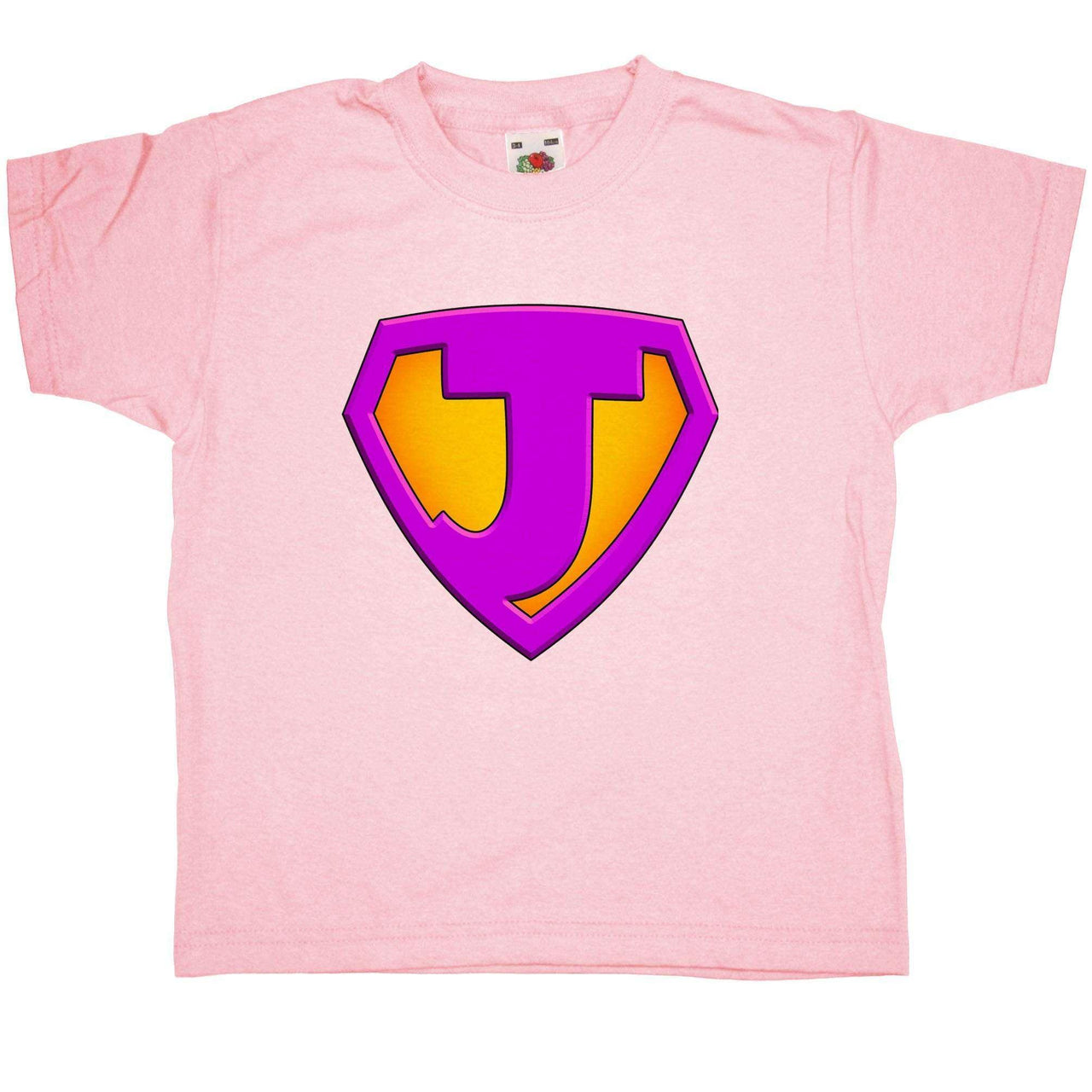 Super Hero J Age 7-8 Childrens Graphic T-Shirt 8Ball
