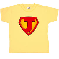 Thumbnail for Super Hero J Age 7-8 Kids Graphic T-Shirt 8Ball