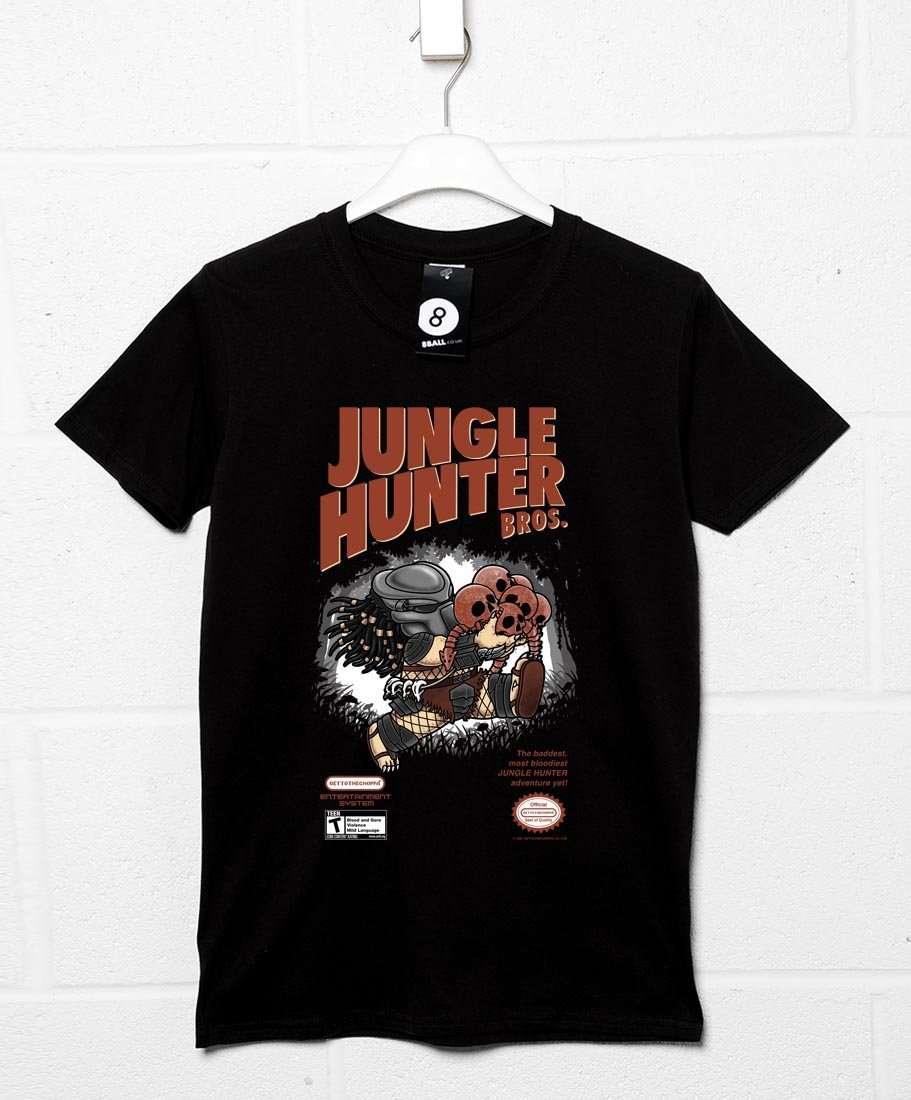 Super Jungle Hunter Bros. Mens T-Shirt 8Ball