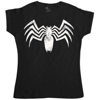 Thumbnail for Superhero Venomous Spider Fitted Womens T-Shirt 8Ball
