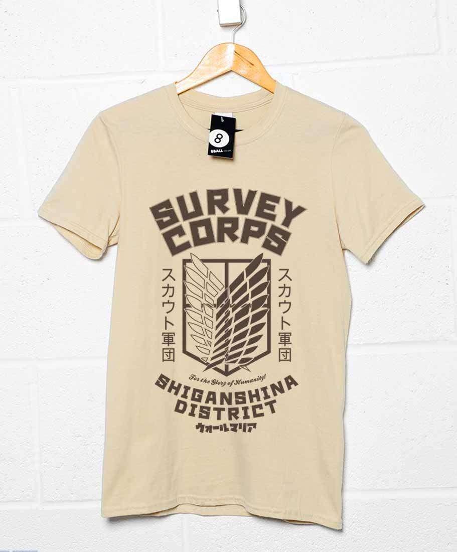 Survey Corps T-Shirt For Men 8Ball