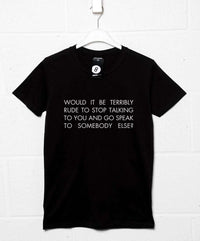 Thumbnail for Terribly Rude Mens T-Shirt 8Ball