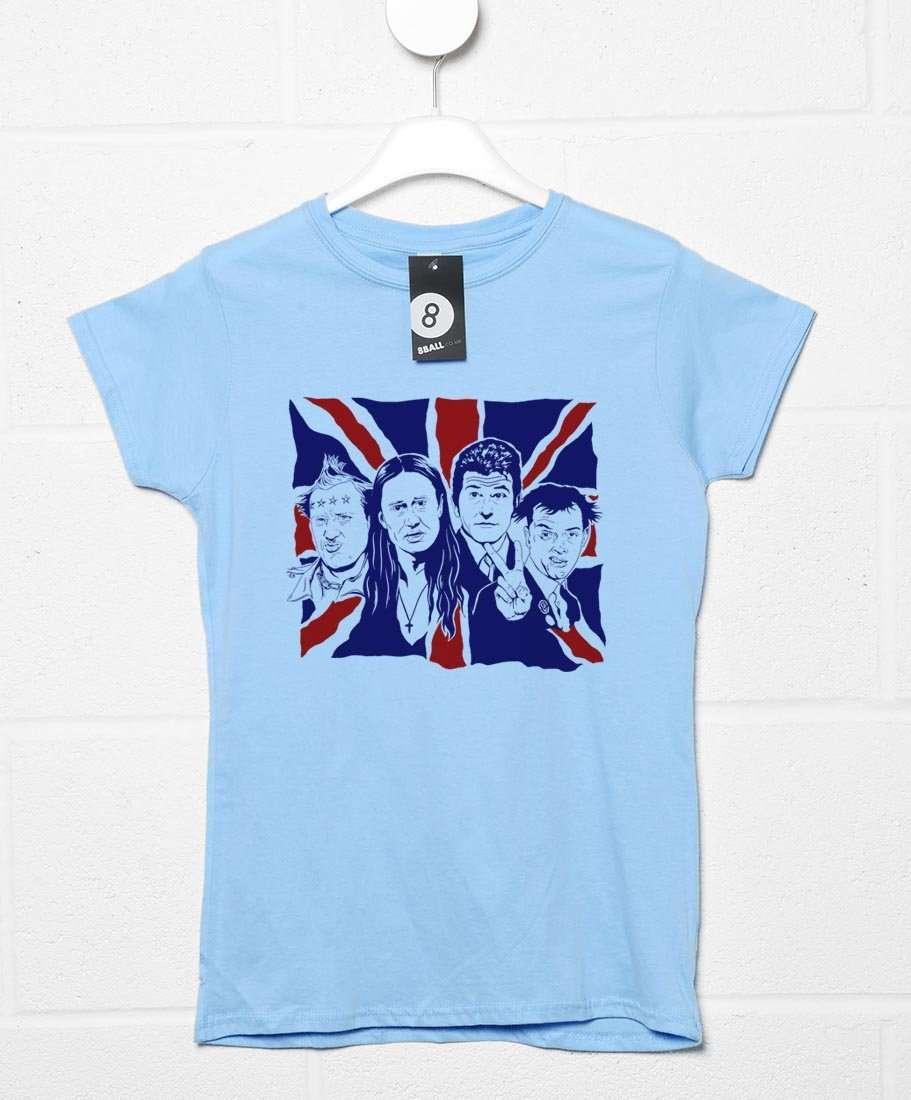 The British Ones Womens T-Shirt 8Ball