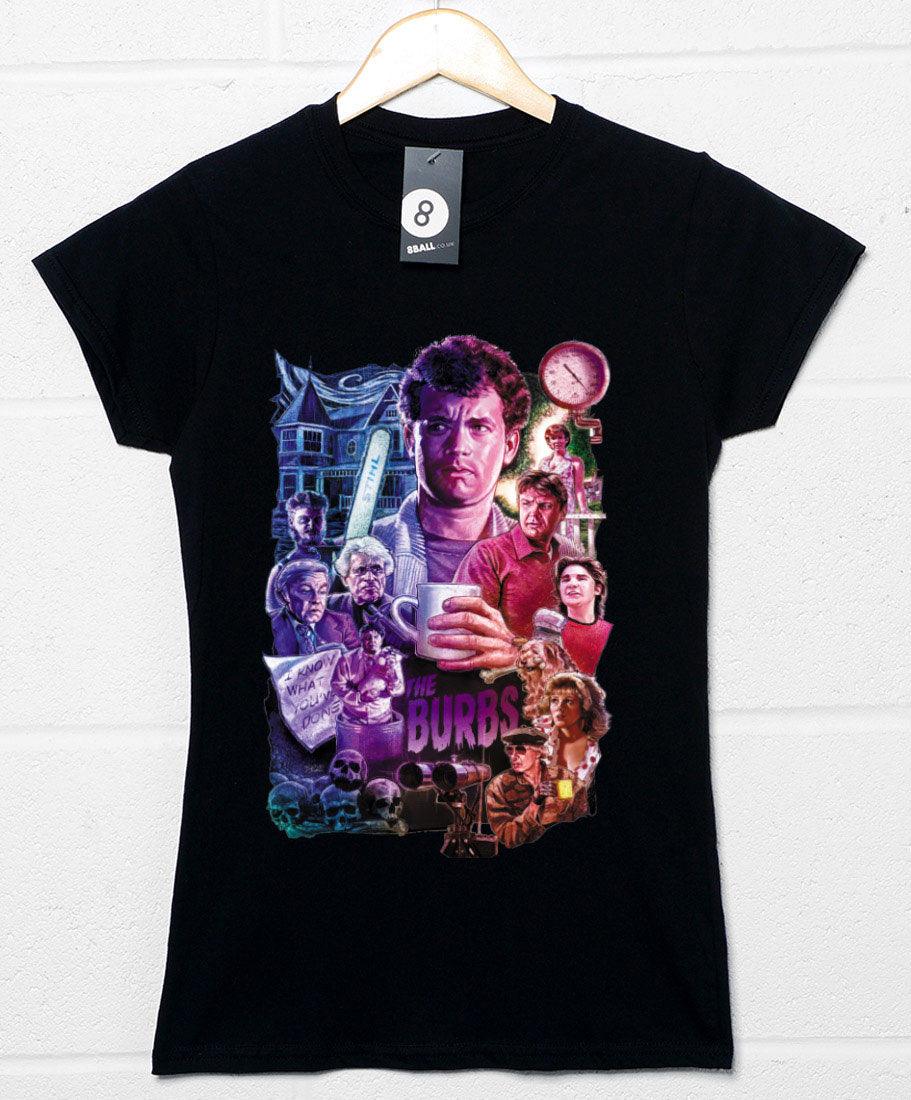 The 'Burbs Montage Womens Style T-Shirt 8Ball