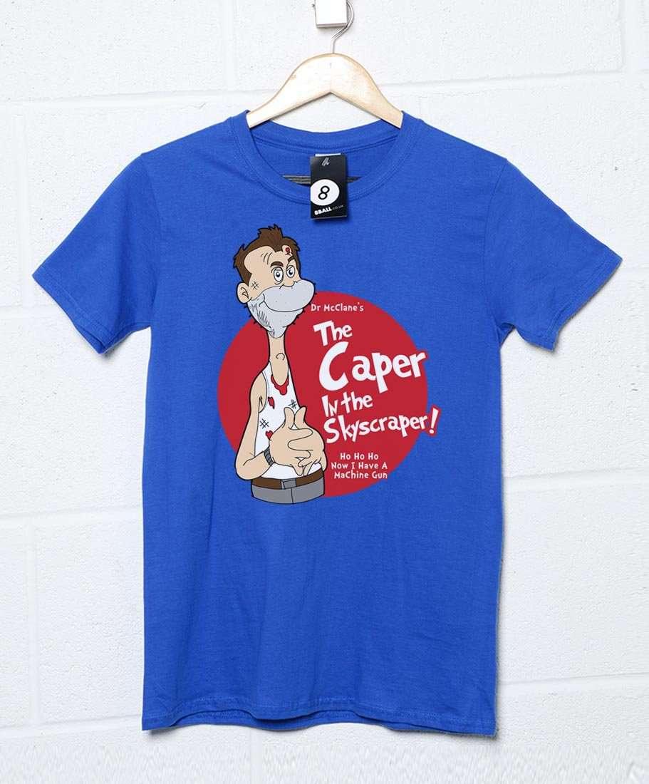 The Caper in the Skyscraper Mens Graphic T-Shirt 8Ball