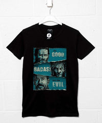 Thumbnail for The Good, The Badass, And The Evil Unisex T-Shirt 8Ball