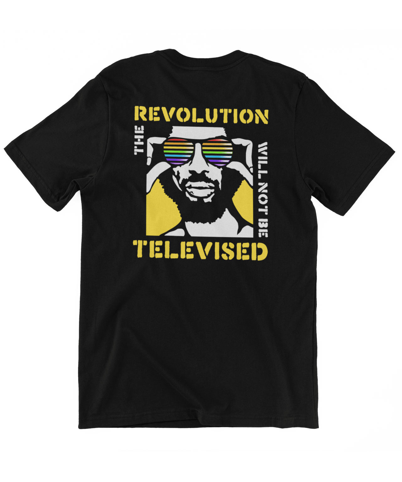 The Revolution Will Not Be Televised Unisex Graphic T-Shirt For Men 8Ball