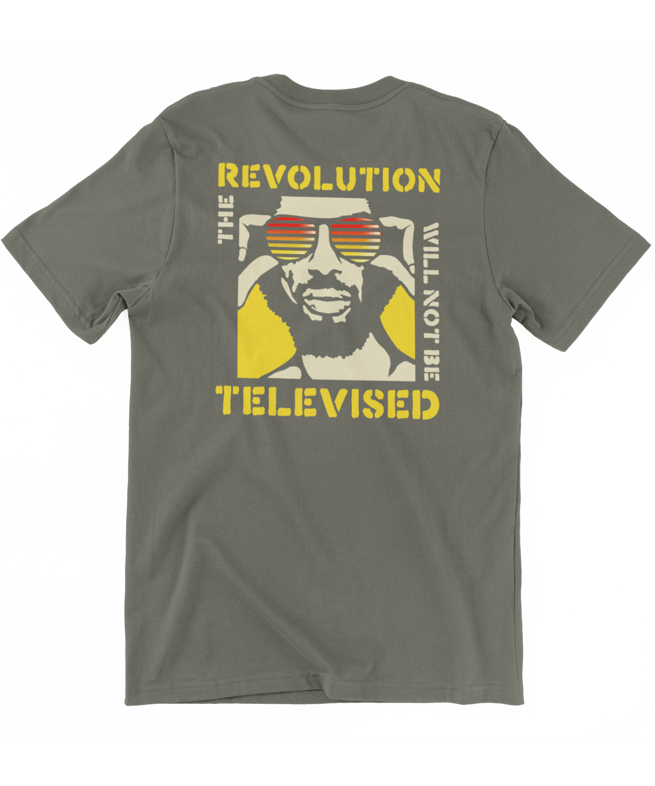 The Revolution Will Not Be Televised Unisex Graphic T-Shirt For Men 8Ball