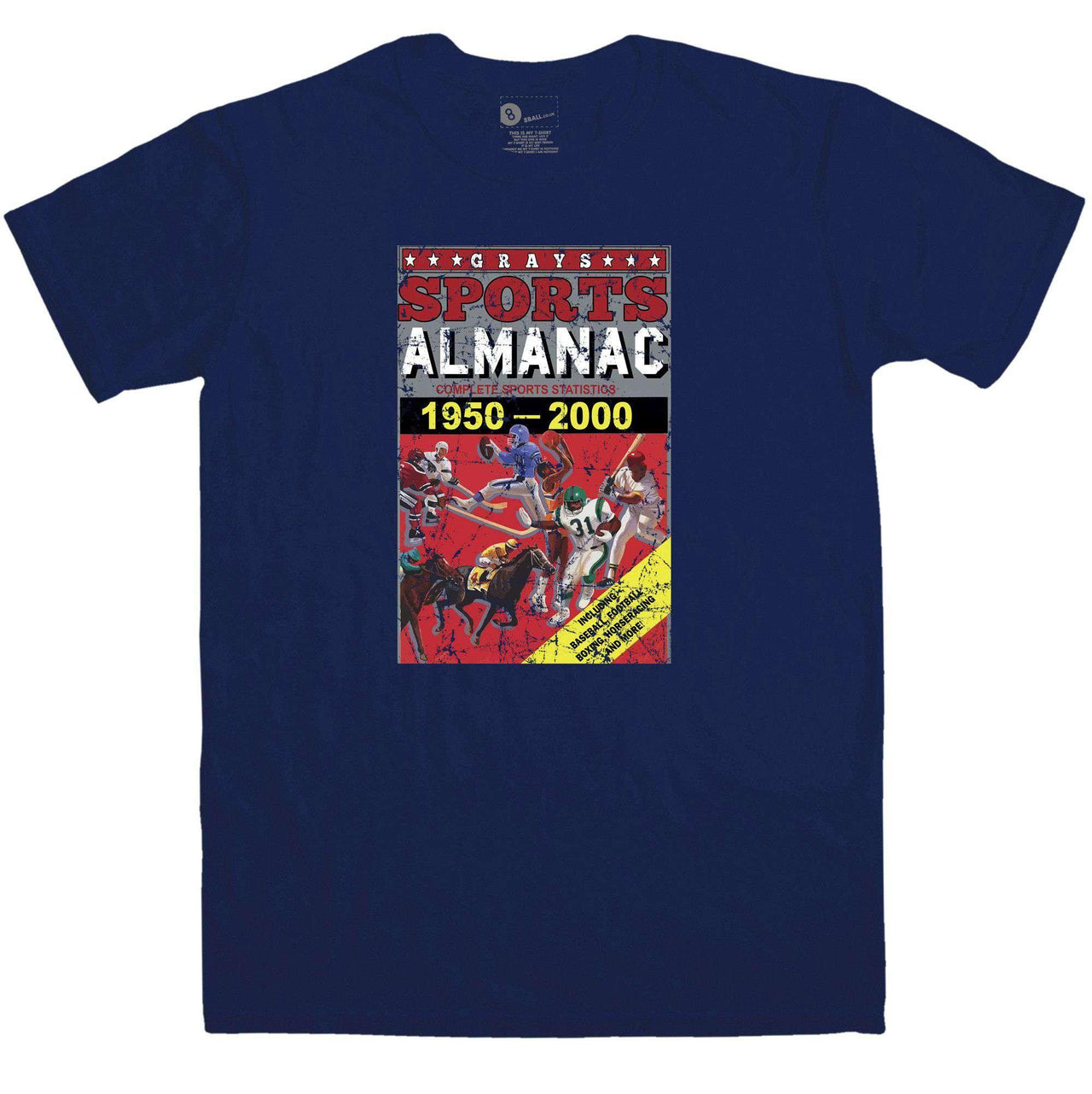 The Sports Almanac Graphic T-Shirt For Men 8Ball