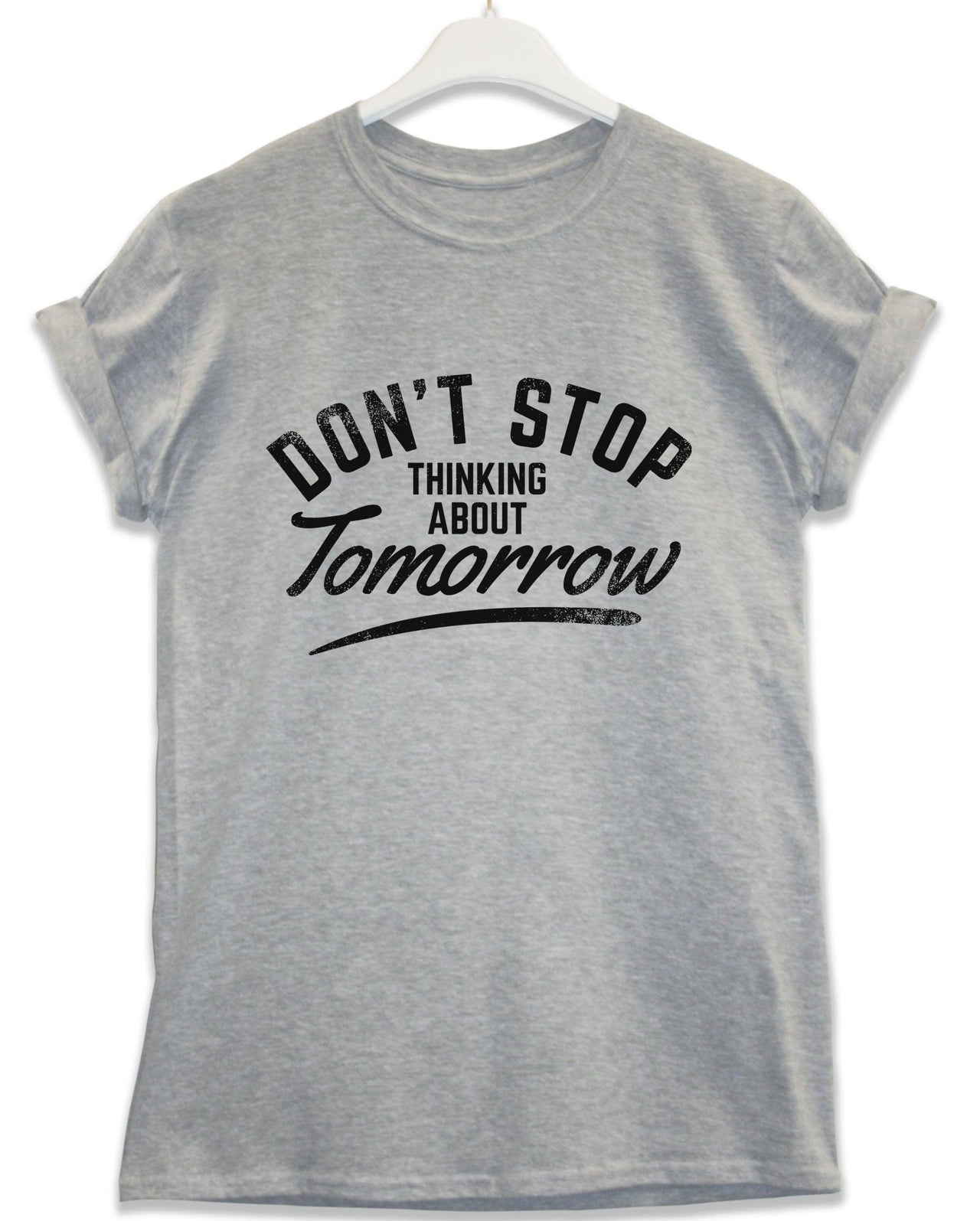 Thinking About Tomorrow Lyric Quote T-Shirt For Men 8Ball