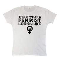 Thumbnail for This Is What A Feminist Looks Like Womens Fitted T-Shirt 8Ball