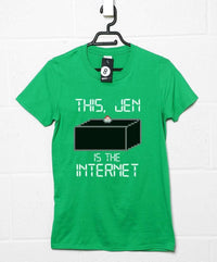 Thumbnail for This Jen Is The Internet Graphic T-Shirt For Men 8Ball