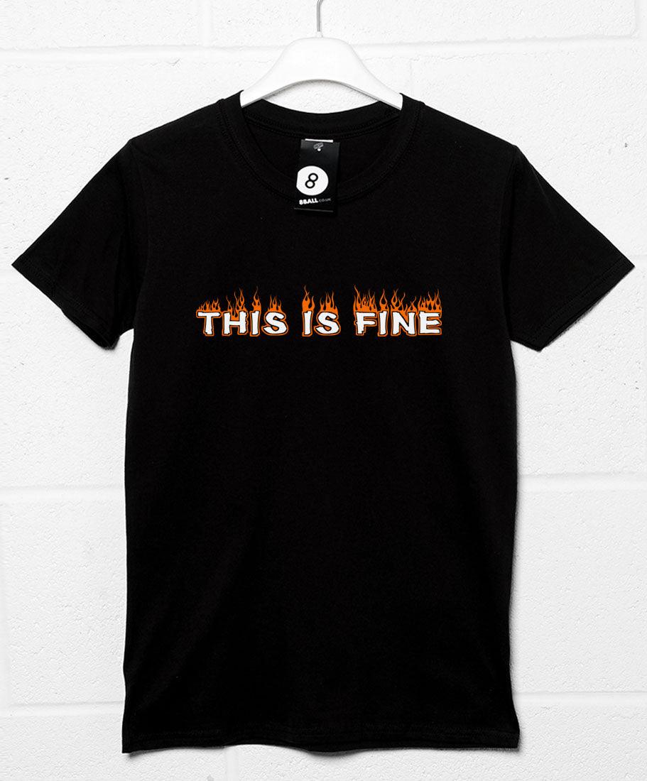 This is Fine Unisex T-Shirt 8Ball
