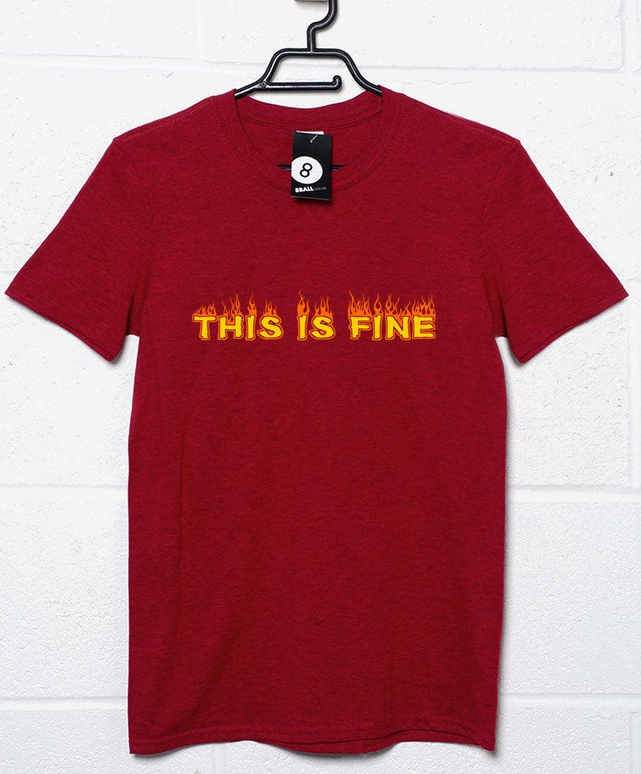 This is Fine Unisex T-Shirt 8Ball