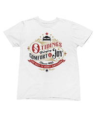 Thumbnail for Tidings Of Comfort And Joy Christmas Unisex T-Shirt For Men 8Ball