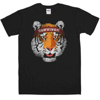 Thumbnail for Tiger Survivor Mens Graphic T-Shirt 8Ball