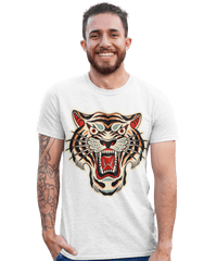 Thumbnail for Tiger Tattoo Design Adult Unisex Unisex T-Shirt For Men And Women 8Ball