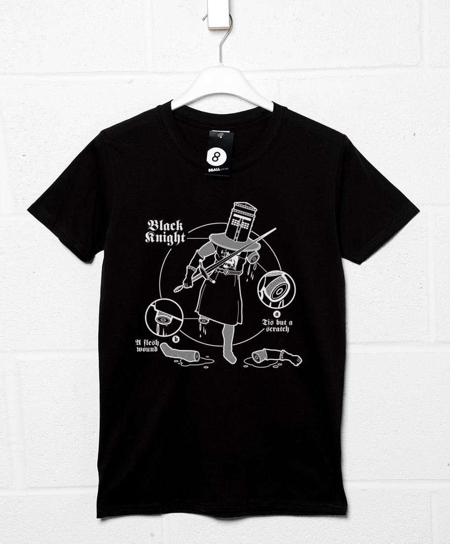 Tis But A Scratch T-Shirt For Men, Inspired By Monty Python 8Ball