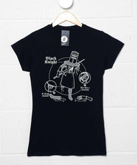 Thumbnail for Tis But A Scratch Womens Fitted T-Shirt, Inspired By Monty Python 8Ball
