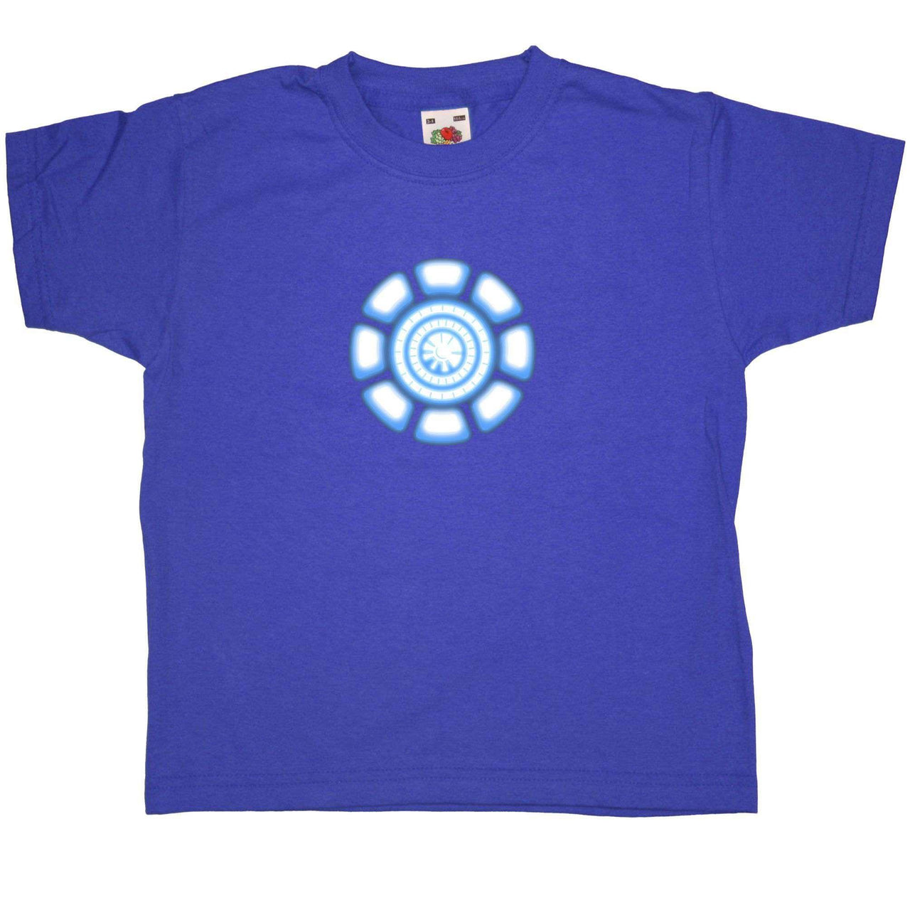 Tony Stark Power Coil Chest Kids T-Shirt 8Ball