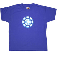 Thumbnail for Tony Stark Power Coil Chest Kids T-Shirt 8Ball