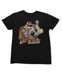 Thumbnail for Top Notchy Chip N Dale Last Crusaders Men's/Unisex Mens Graphic T-Shirt 8Ball