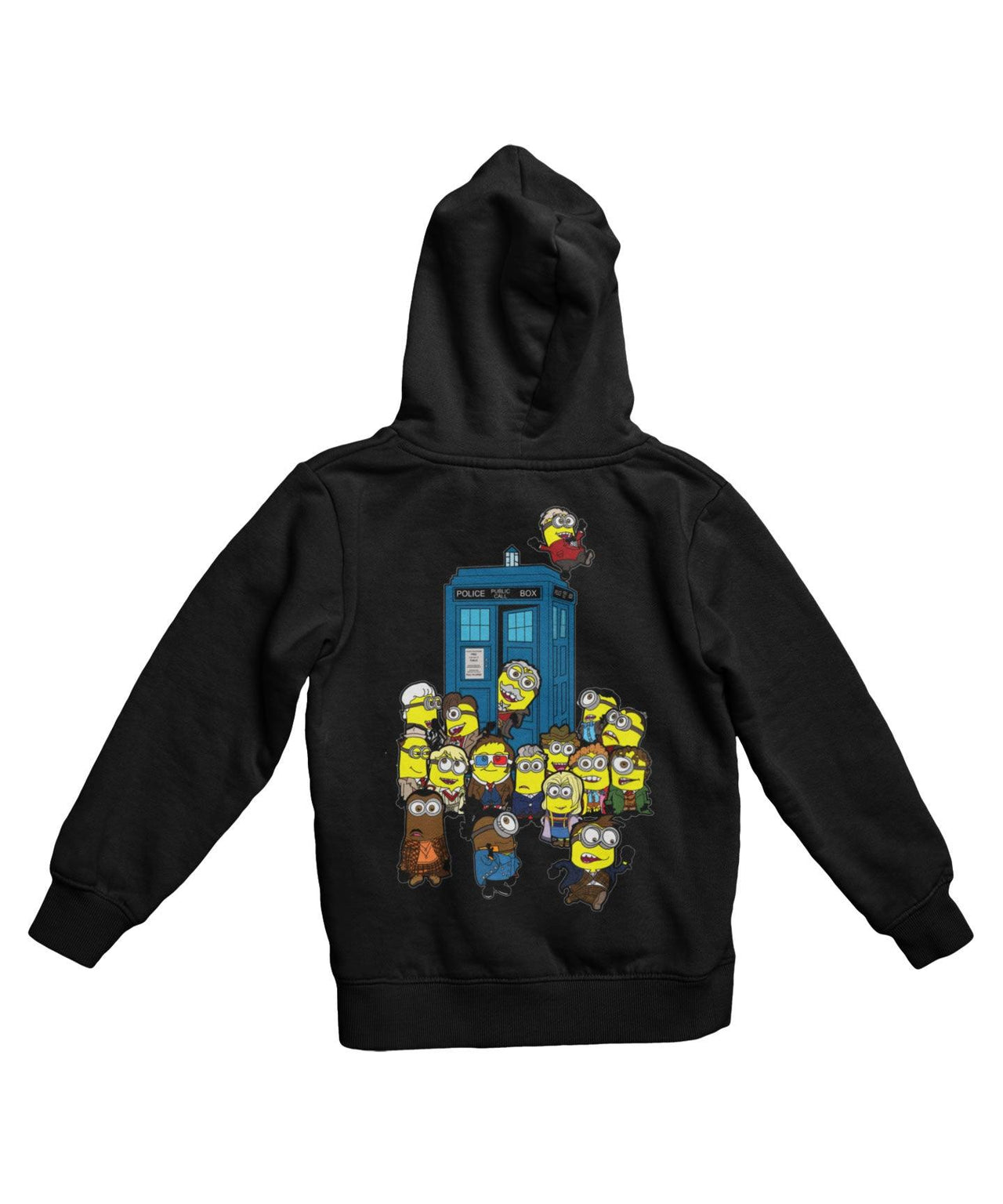 Top Notchy Doctor Minions Back Printed Graphic Hoodie 8Ball