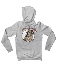 Thumbnail for Top Notchy Dutch and Predator Back Printed Unisex Hoodie 8Ball