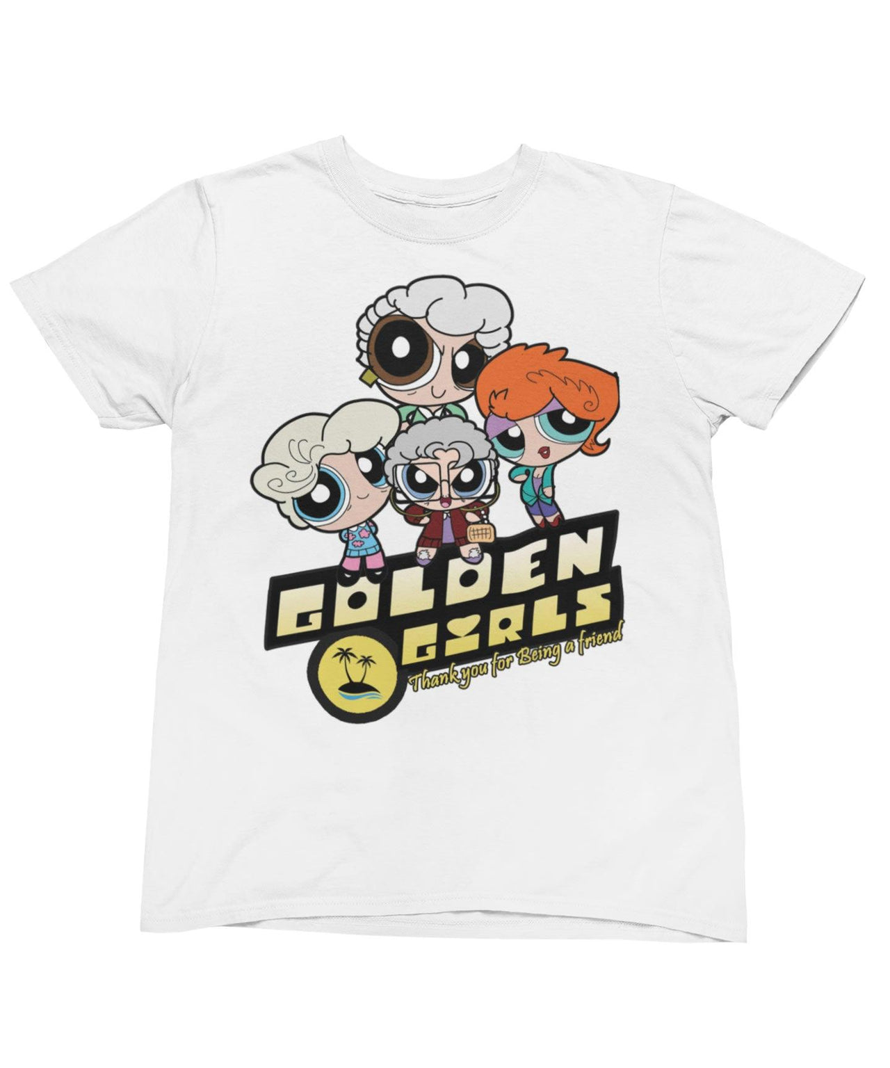 Top Notchy Goldenpuff Girls Men's/Unisex Mens T-Shirt 8Ball