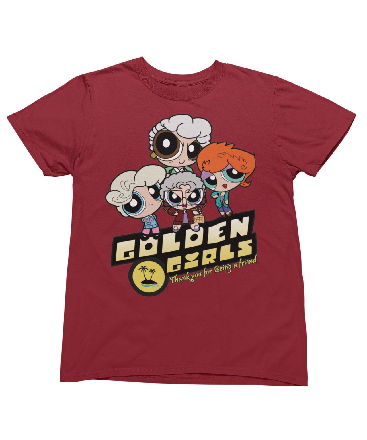 Top Notchy Goldenpuff Girls Men's/Unisex Mens T-Shirt 8Ball