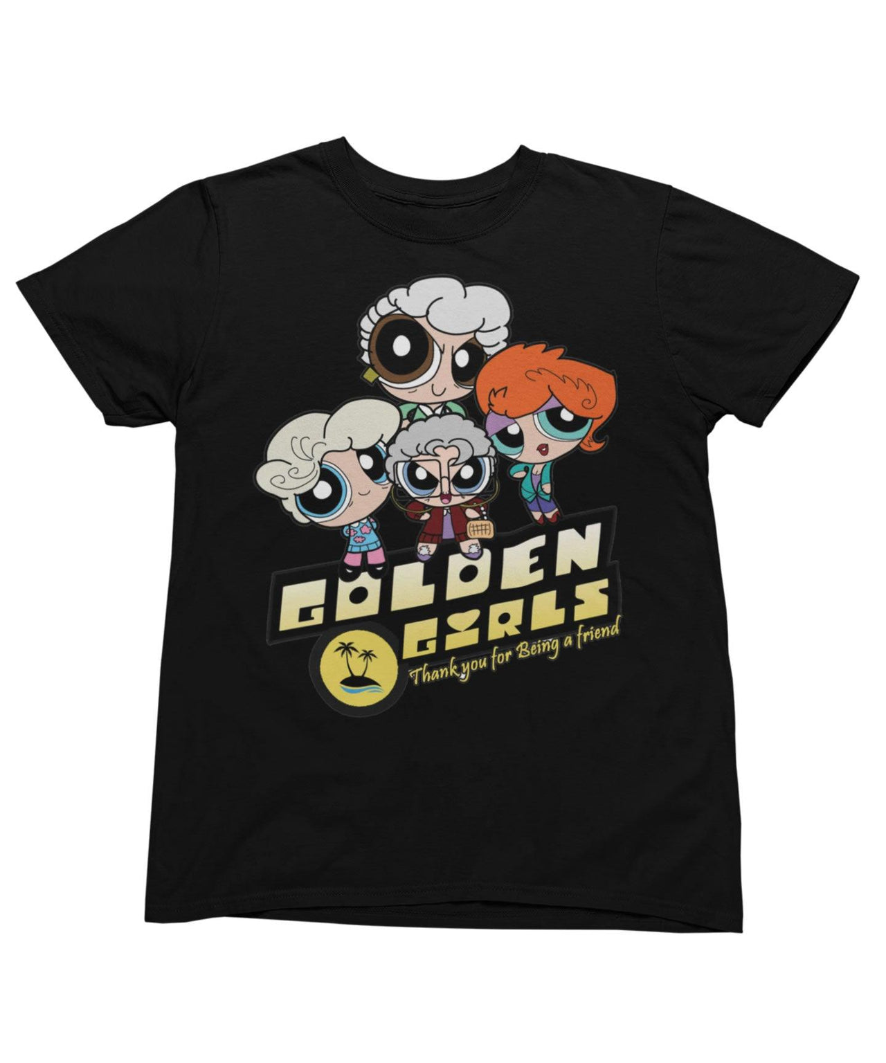 Top Notchy Goldenpuff Girls Men's/Unisex Mens T-Shirt 8Ball