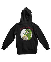 Thumbnail for Top Notchy He Man and Battlecat Back Printed Unisex Hoodie 8Ball
