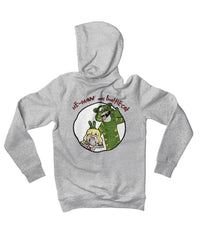 Thumbnail for Top Notchy He Man and Battlecat Back Printed Unisex Hoodie 8Ball