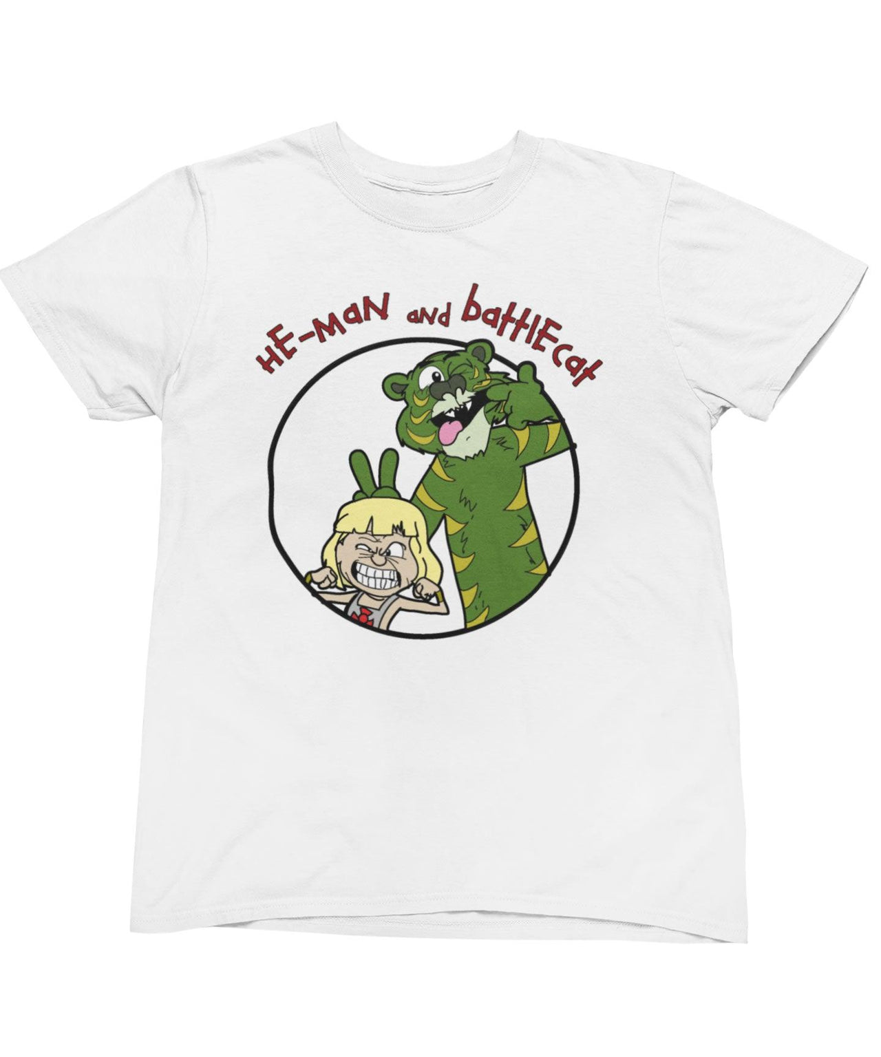 Top Notchy He-Man and Battlecat Men's/Unisex T-Shirt For Men 8Ball