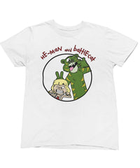 Thumbnail for Top Notchy He-Man and Battlecat Men's/Unisex T-Shirt For Men 8Ball