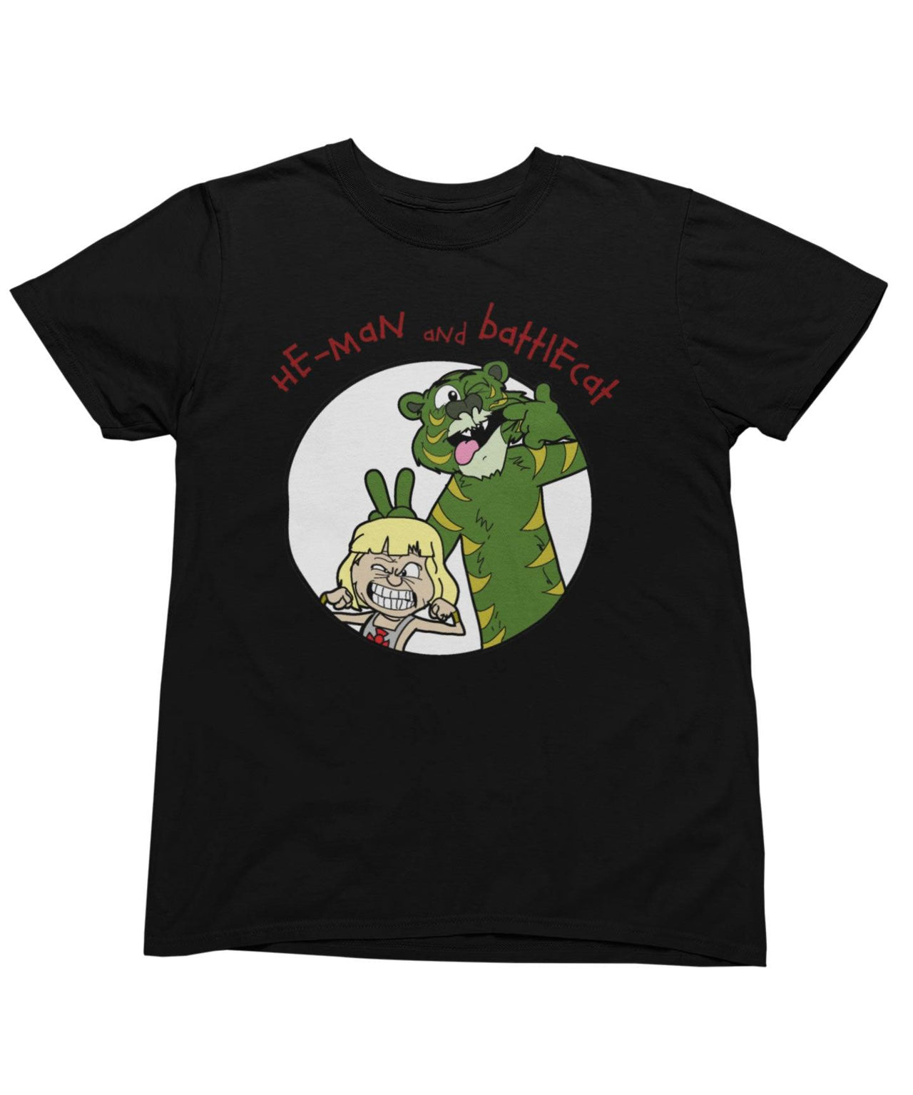 Top Notchy He-Man and Battlecat Men's/Unisex T-Shirt For Men 8Ball