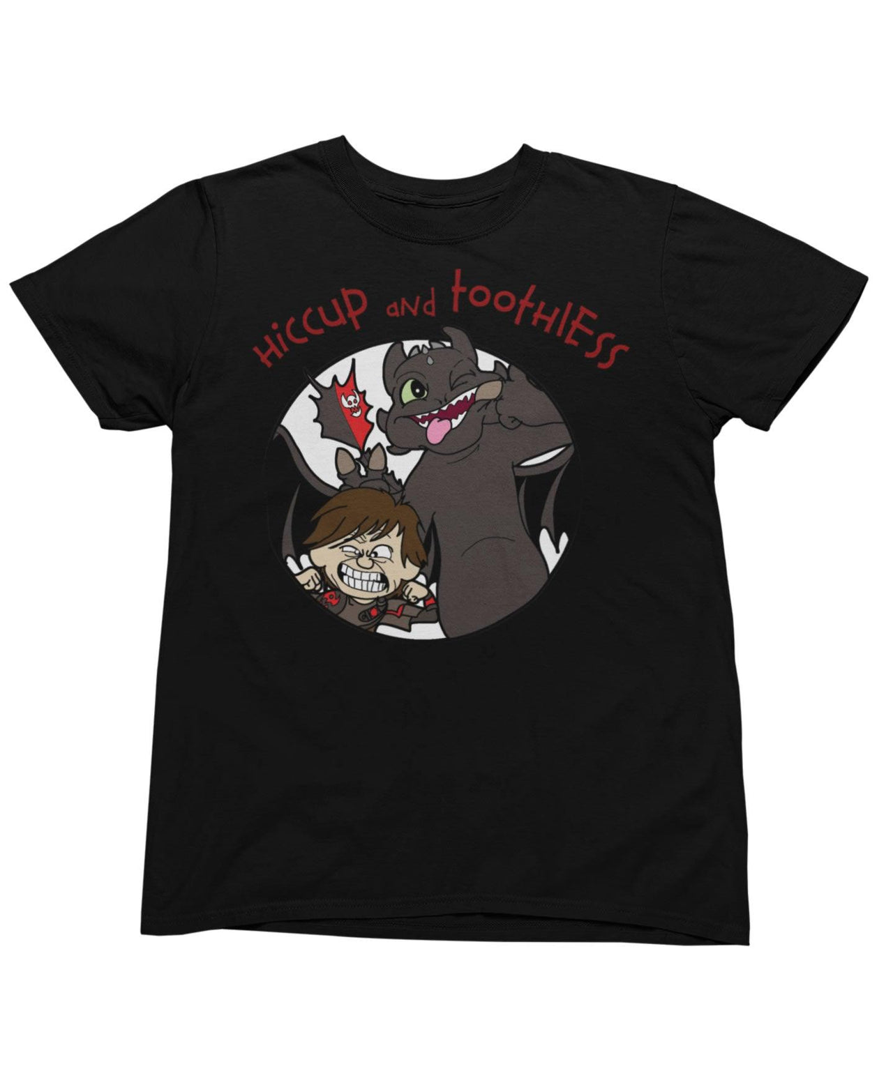 Top Notchy Hiccup and Toothless Men's/Unisex Unisex T-Shirt For Men And Women 8Ball