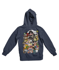Thumbnail for Top Notchy Made of Movies Back Printed Hoodie For Men and Women 8Ball