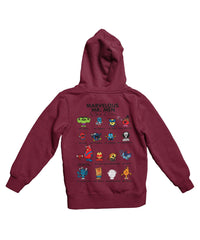Thumbnail for Top Notchy Marvelous Mr Men Back Printed Graphic Hoodie 8Ball